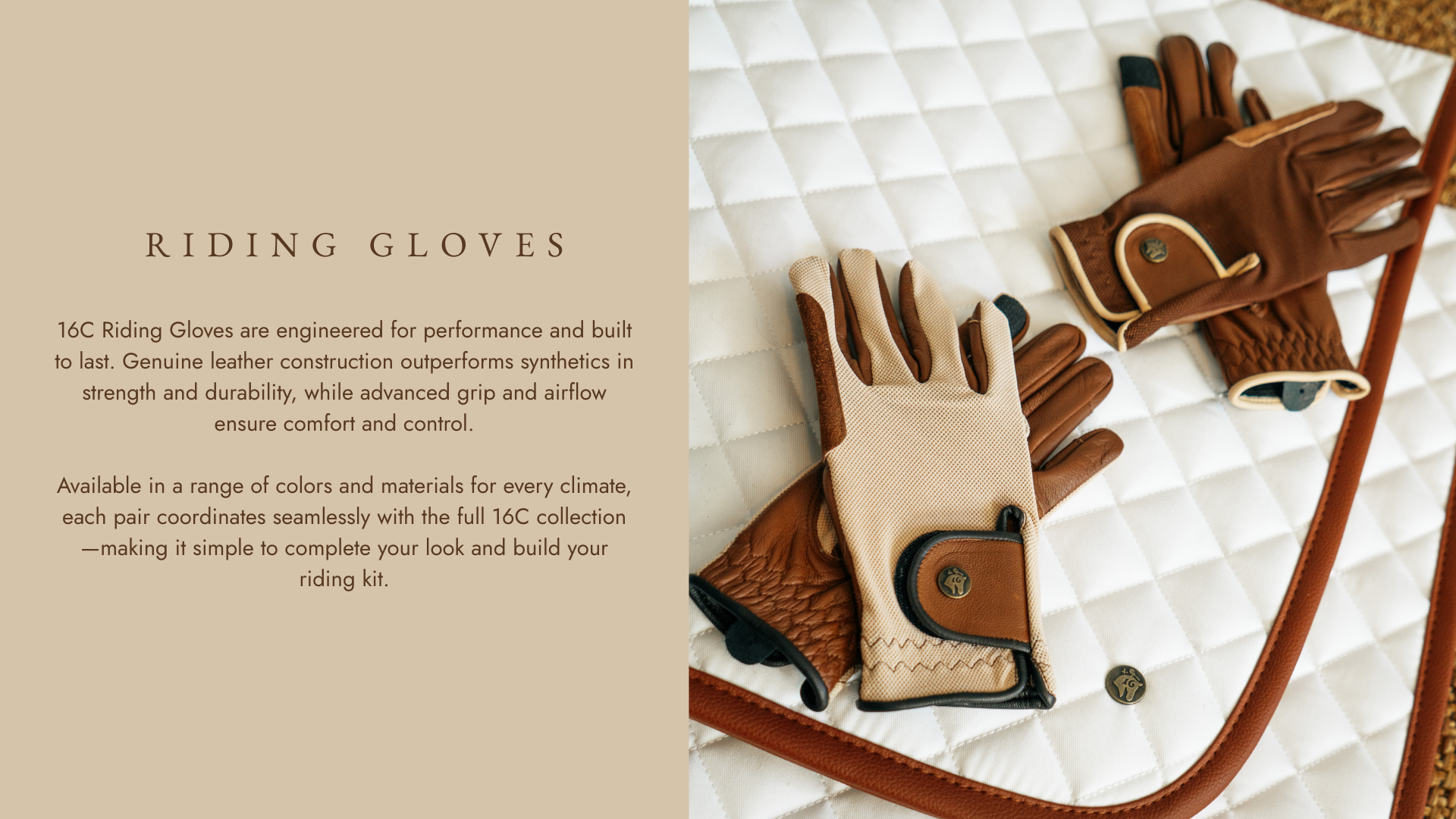 RIDING GLOVES
