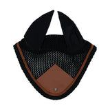 Ear Net, Black & Cognac
