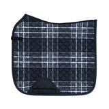 Dressage Pad, Black Field Plaid, Factory 2nds