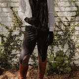 16C Textile, Black Cotton Voile, Bridle Stitch Scarf