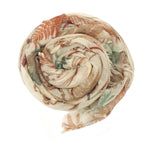 cashmere floral scarf Italy Sixteen Cypress