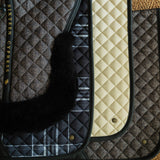 Dressage Pad, Black Field Plaid, Factory 2nds
