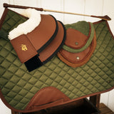 Jumper Pad, Olive & Cognac