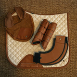 Dressage Pad, Pearl & Cognac, Factory 2nd's