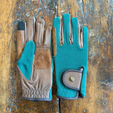 SAMPLE : Riding Gloves, Jade SIZE 6 & 7