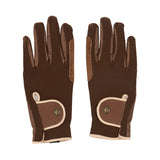 Riding Gloves, Tobacco & Cognac Sample, Size 6