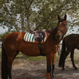 Jumper Pad, Carmel Stripe