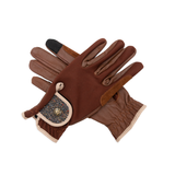 Riding Gloves, Limited Edt. Mini Herringbone & Cognac