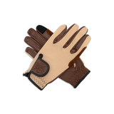 Riding Gloves, Oat & Cognac