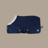 Cotton Waffle Cooler, Navy & Hickory