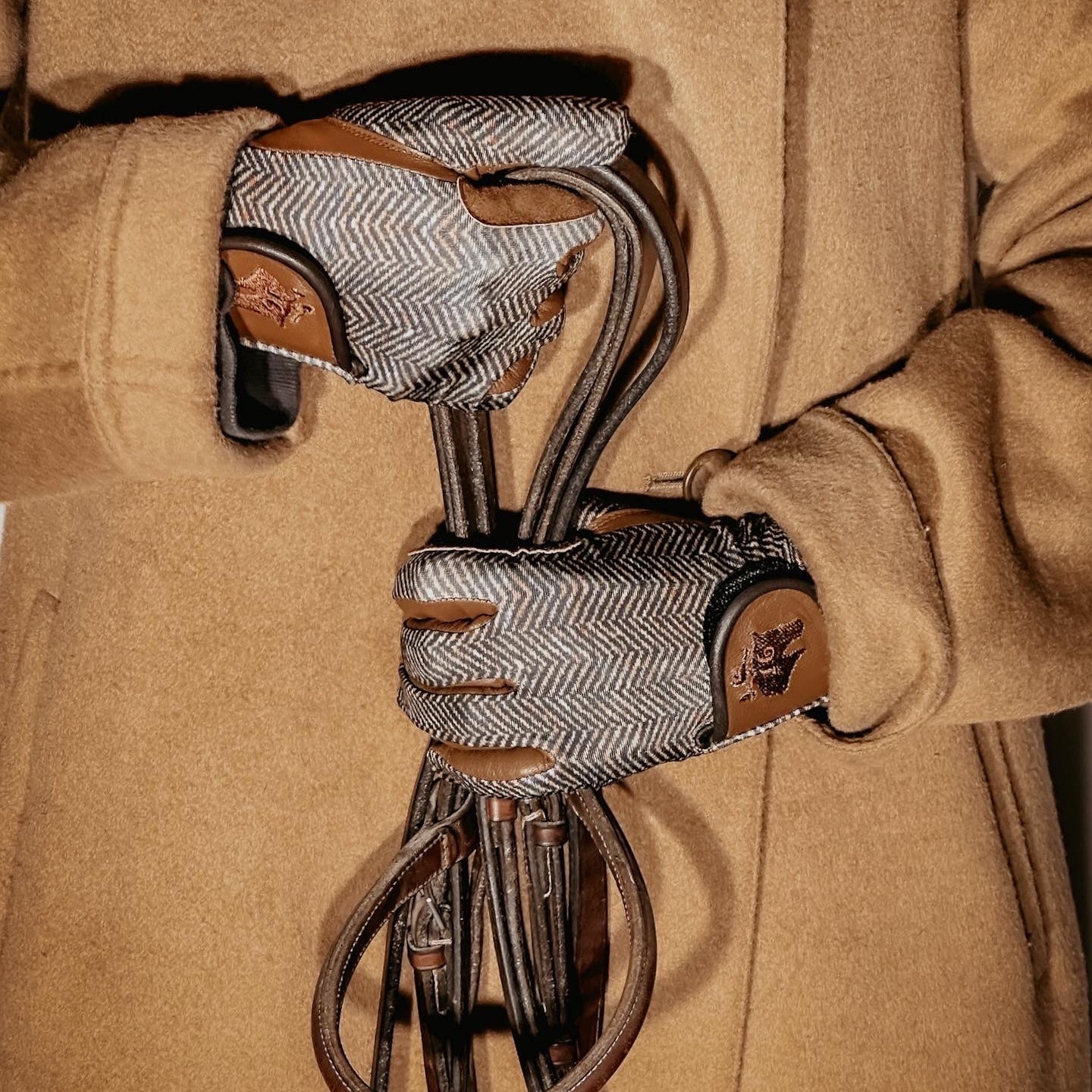 Herringbone Riding Gloves