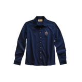 Sport Piqué Button Down Shirt - Navy