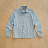 Sport Piqué Shirt Button Down Shirt - Oxford Blue