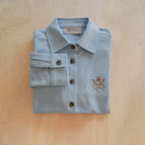 Sport Piqué Shirt Button Down Shirt - Oxford Blue