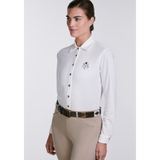 Sport Piqué Button Down Shirt - White