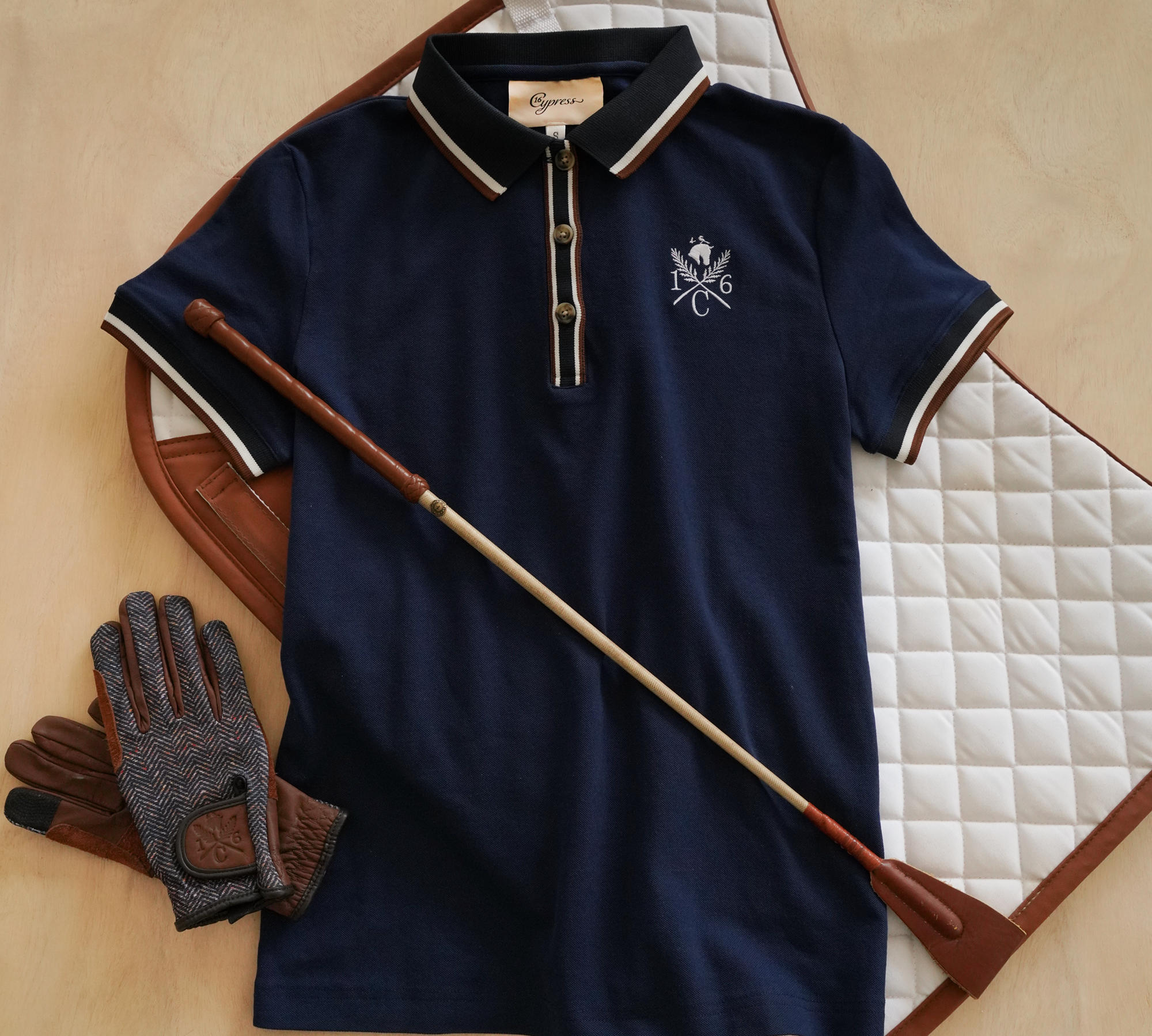 Sport Piqué Polo Shirt, Navy