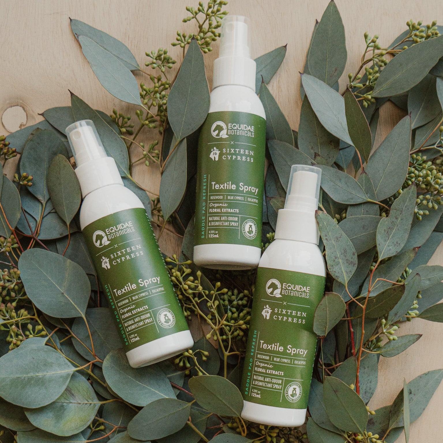 Sixteen Cypress Equidae Botanicals Equine Textile Spray