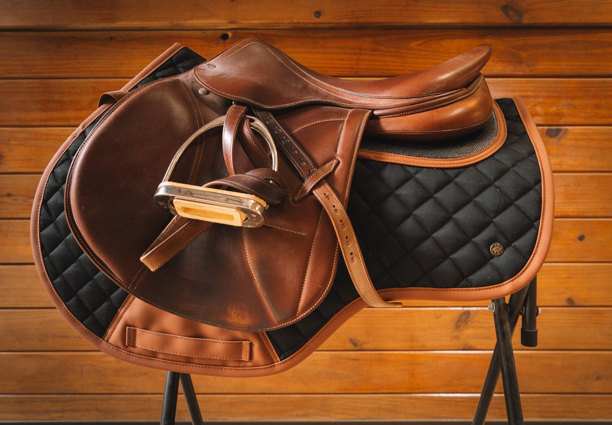 ThinLine X 16C Jumper Pad, Black & Cognac