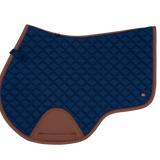 Close Contact pad, Navy & Cognac
