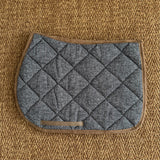 SAMPLE - Pony Jump Pad, Herringbone & Khaki