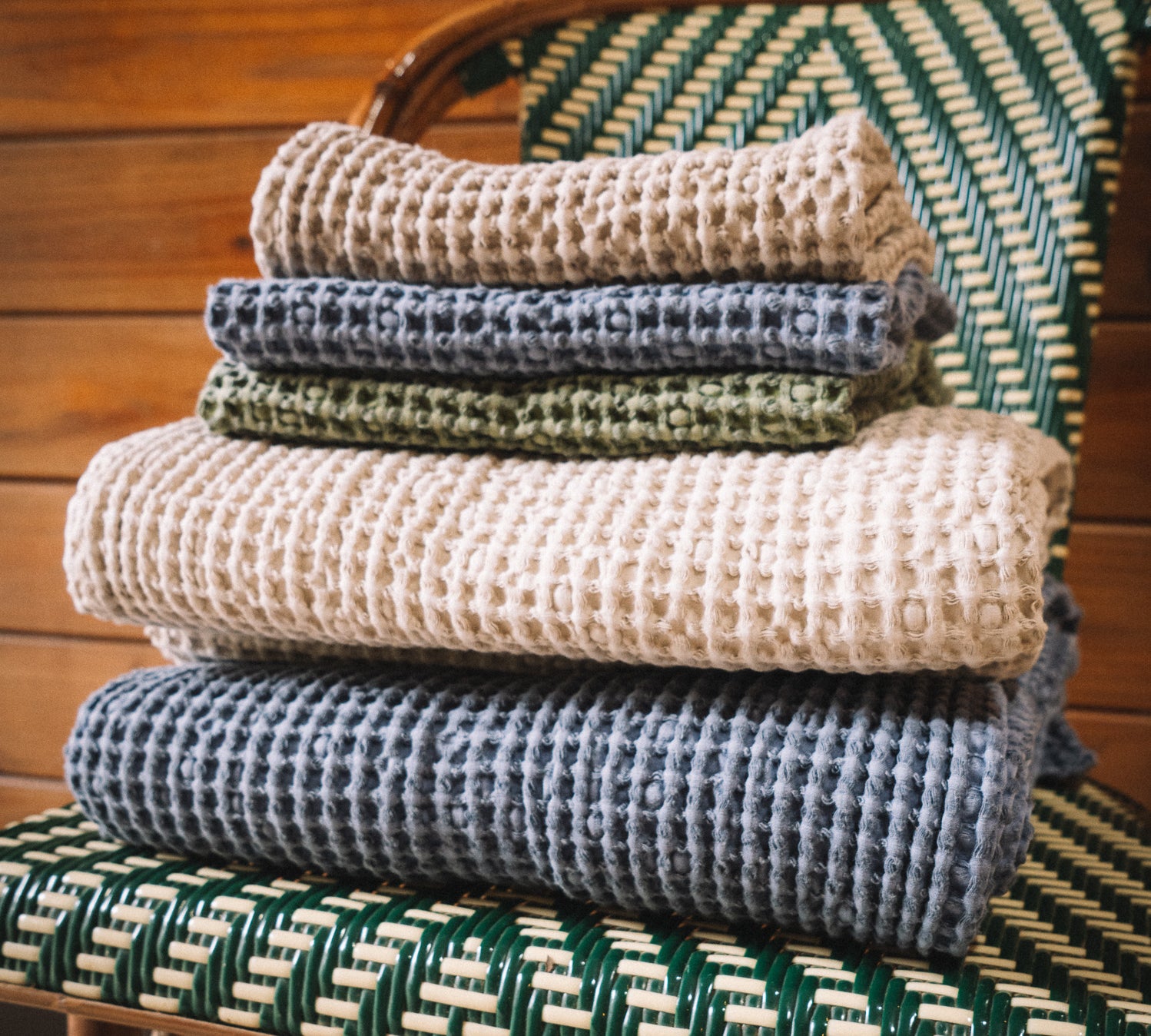 absorbent luxury cotton waffle towels for home and stable by sixteen cypress 