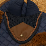 Ear Net, Navy & Hickory, Sound-Softening