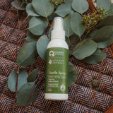 saddle pad textile refresh spray by Sixteen Cypress & Equidae Botanicals 