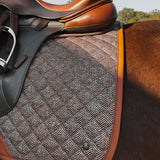 Dressage Pad, Herringbone & Cognac