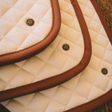Jumper Pad, Ivory & Cognac