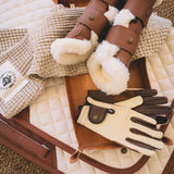 Jumper Pad, Ivory & Cognac
