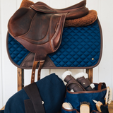 Wax Canvas Grooming Bag, Indigo