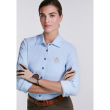Sport Piqué Shirt Button Down Shirt - Oxford Blue