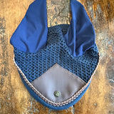 Ear Net, Navy & Hickory SIZE COB