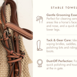 Cotton Waffle Stable Towel, Hazel