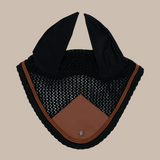 Ear Net, Black & Cognac