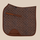 Dressage Pad, Herringbone & Cognac