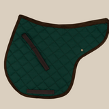 Hunter X Saddle Pad, Hunter & Hickory Suede