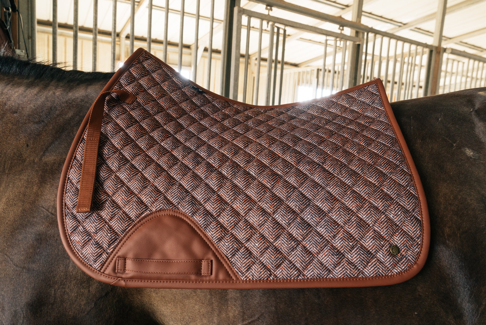 Jumper Pad, Herringbone & Cognac
