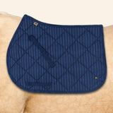 SAMPLE - Jump Pad, Navy Pin Stripe  + Embroidery Logo